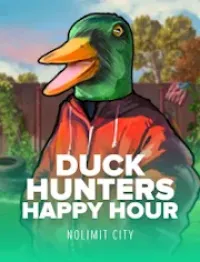 duck hunters happy hour game logo
